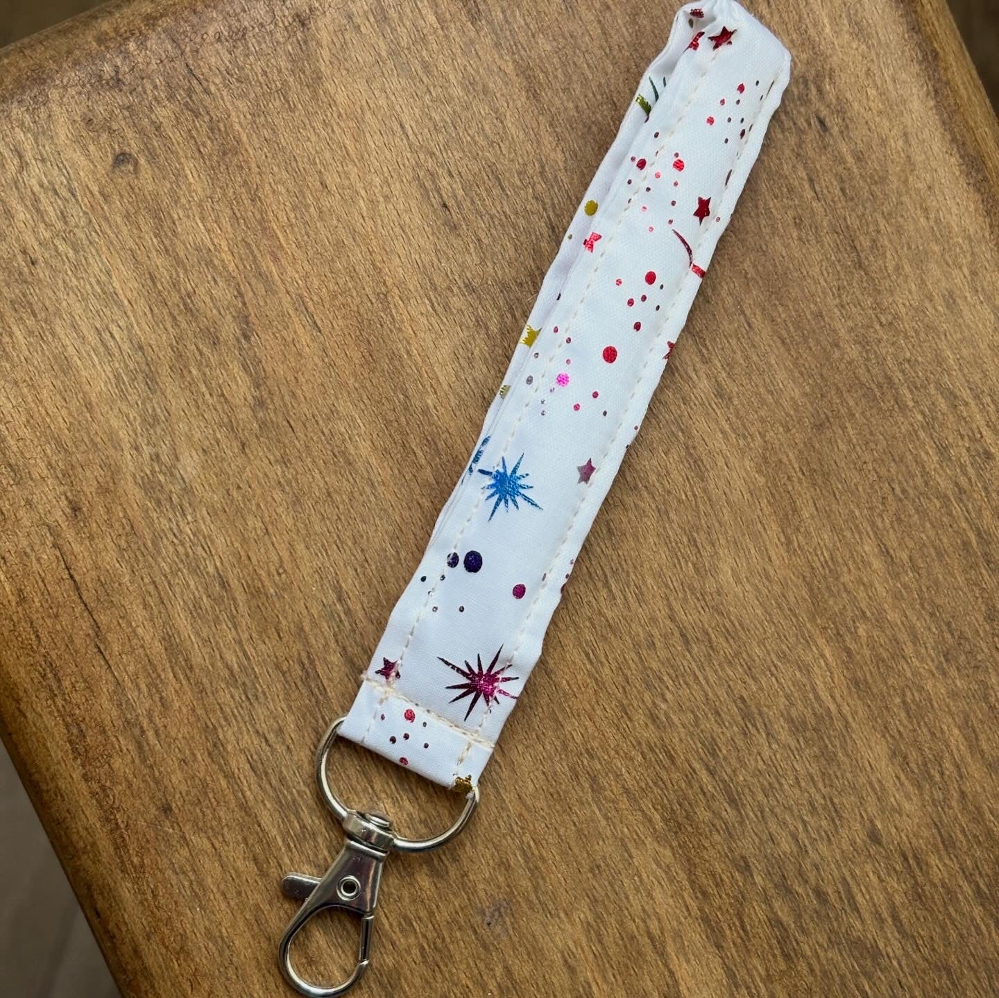 Porte clé en tissus Sparkly