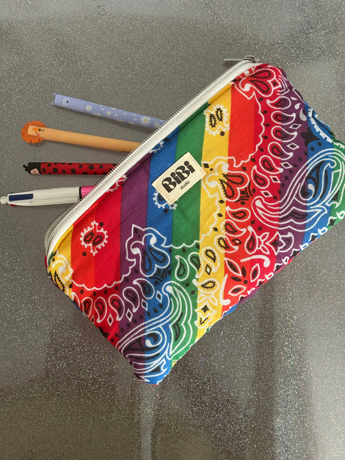 Pochette plate bandana n•1