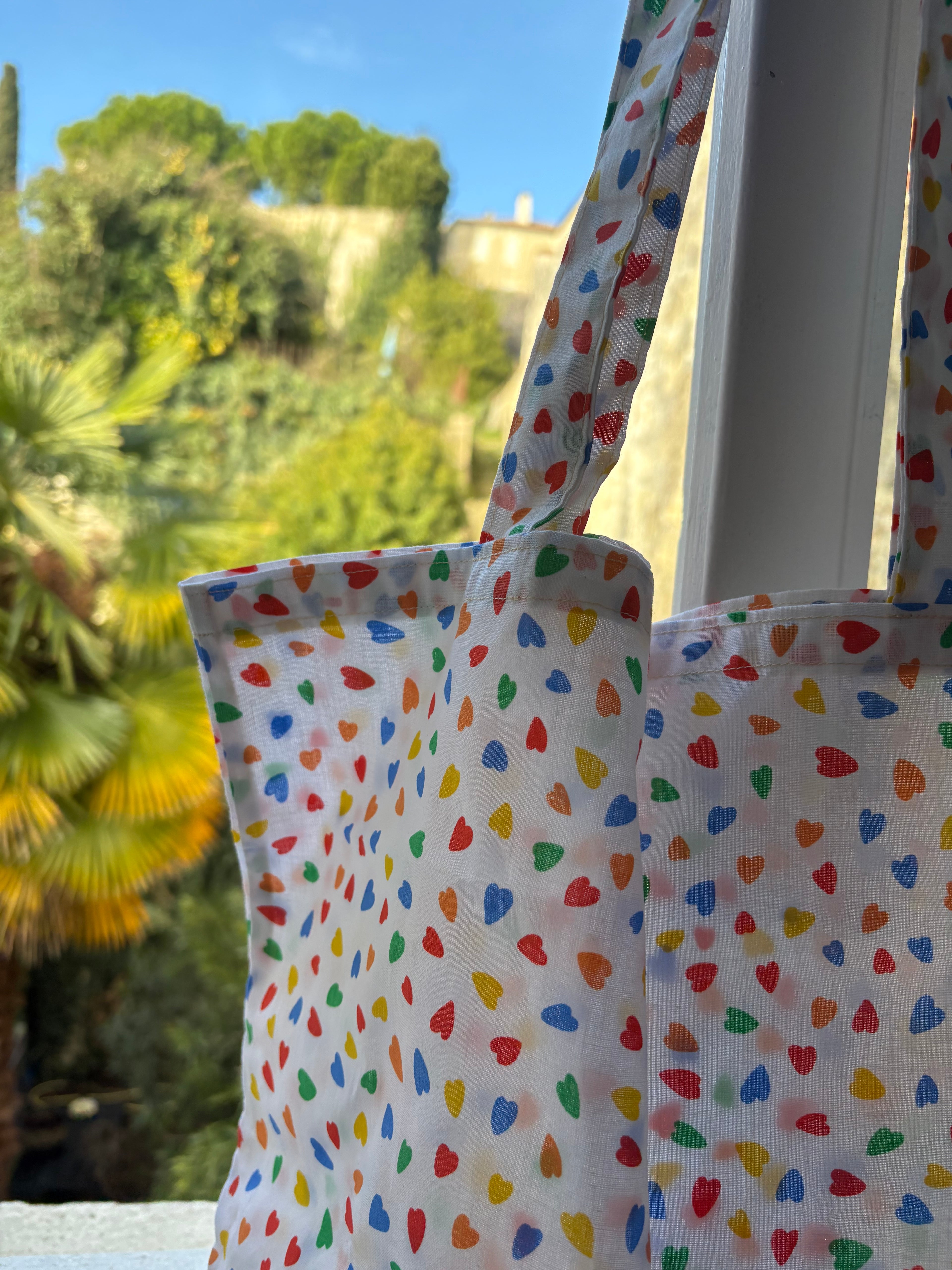 Tote bag en tissus Ellie