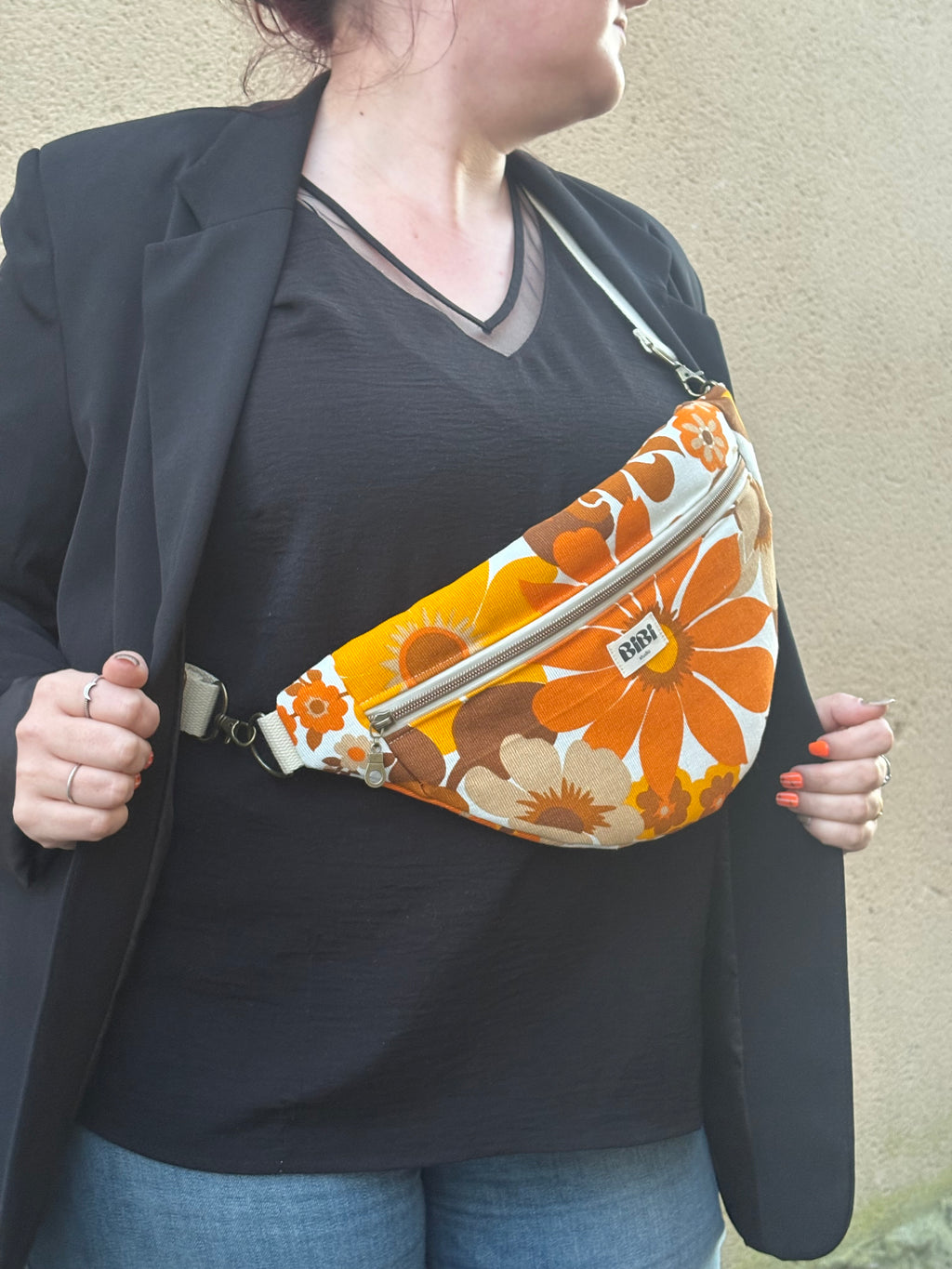 Sac banana Delphine - upcycling collection