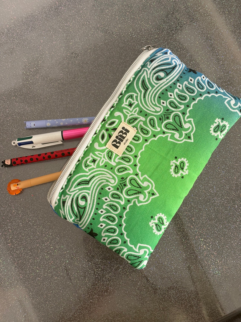 Pochette plate bandana n•2